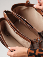 Кожаная сумка Deboro 30640 фундук