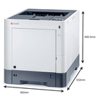 Принтер Kyocera Ecosys P6230cdn, A4, 30 стр./мин, Ethernet, цветной