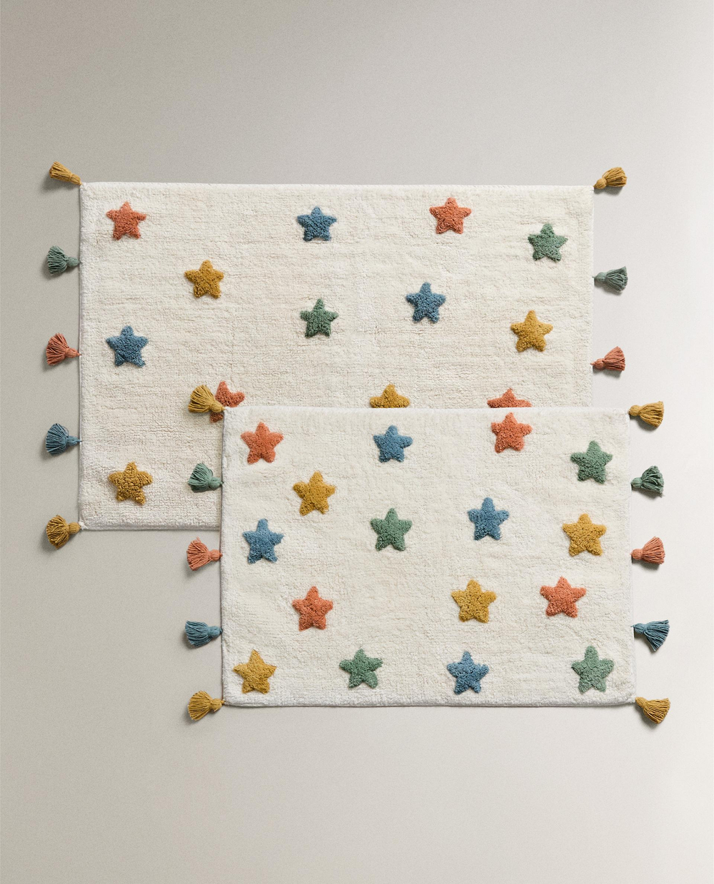 Zara Home коврик для ванной из хлопка, молочный