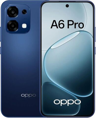 6.57" Смартфон OPPO A6 Pro 8/256Gb,  NFC,  AMOLED,  120Гц,  7000мAч,  синий