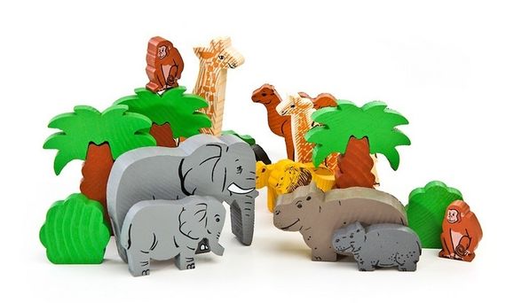 Деревянный конструктор "Африка"