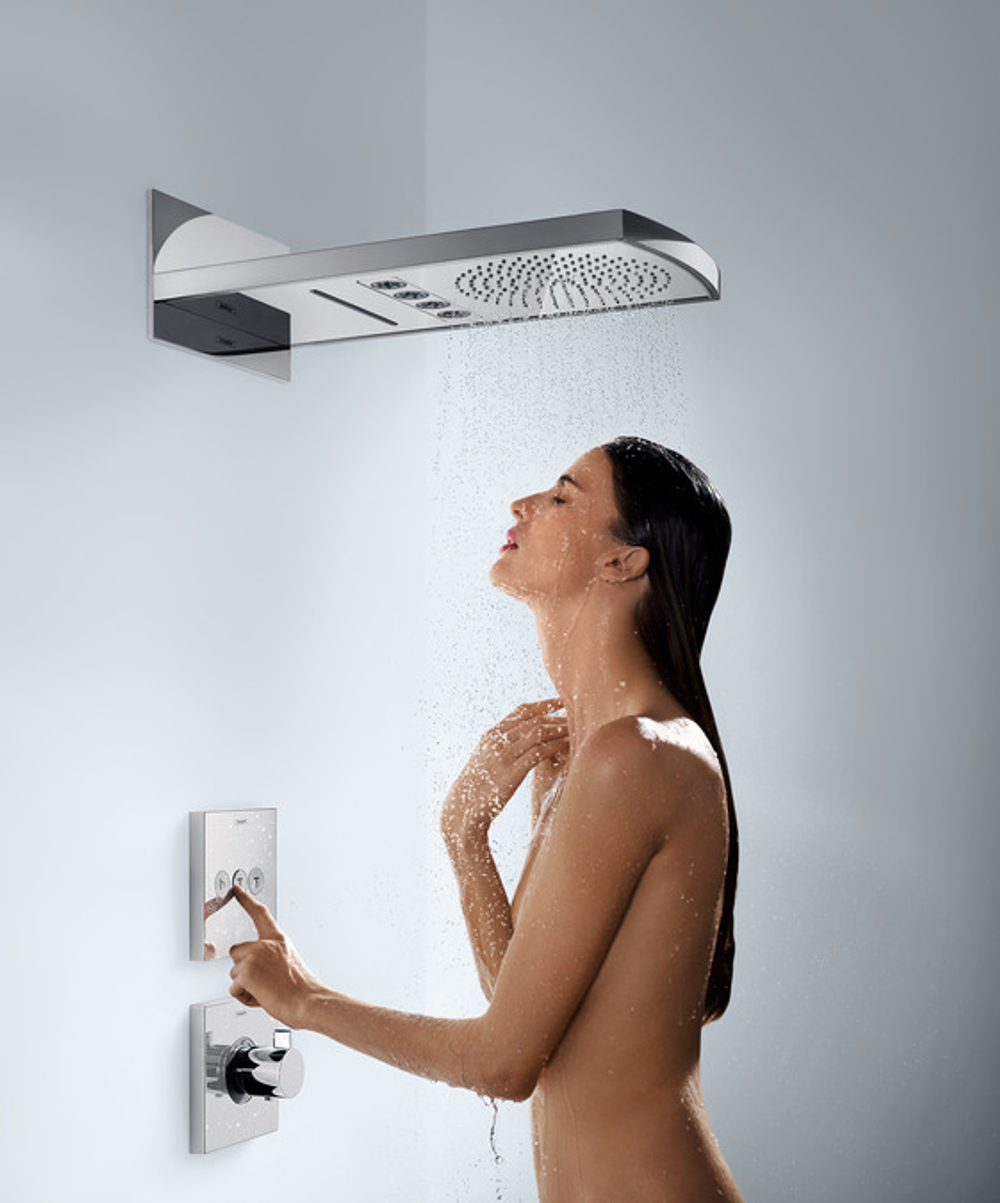 Запорно-переключающее устройство на 3 потребителя Hansgrohe 15764000 ShowerSelect