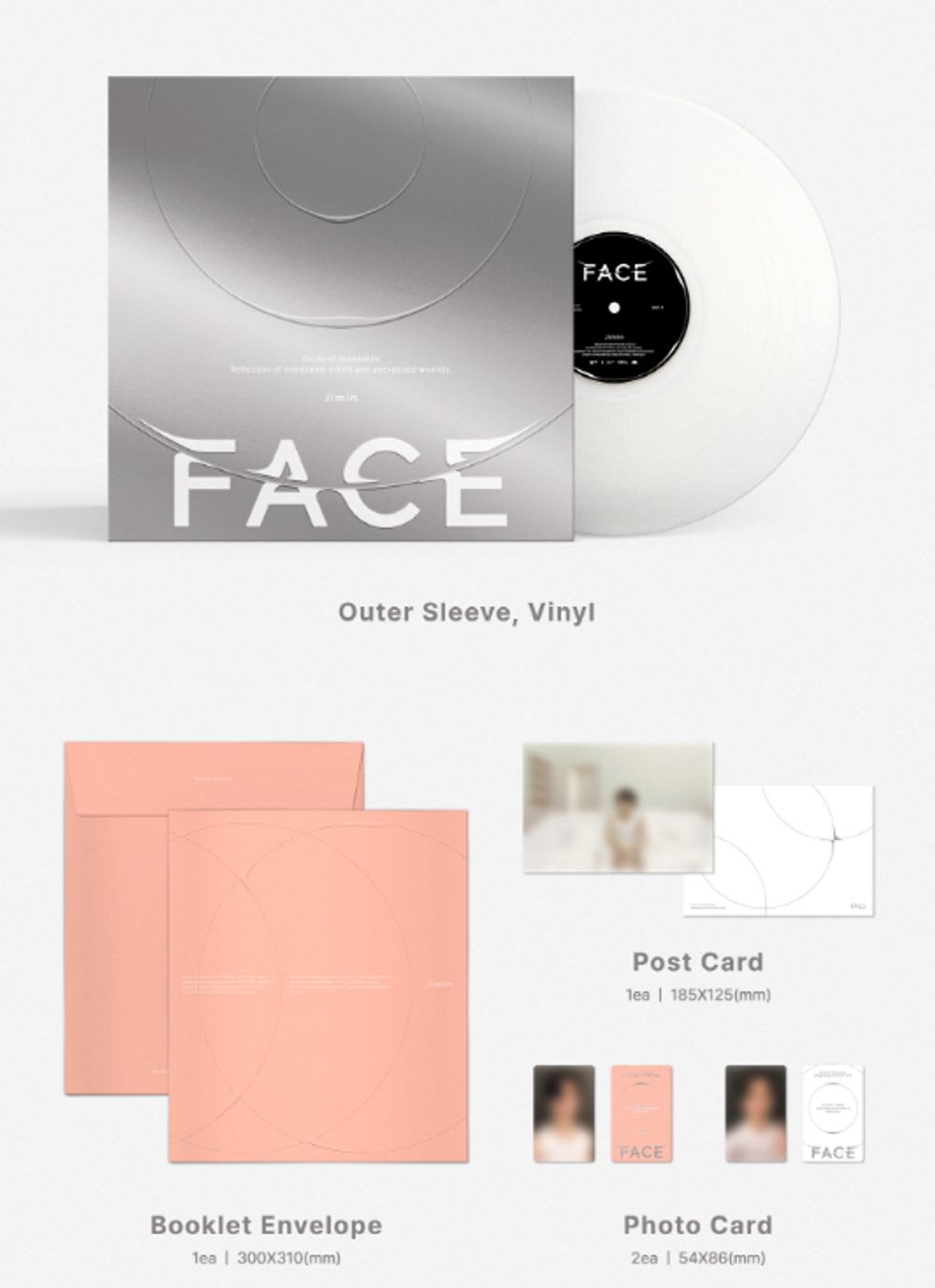 Винил Jimin (BTS) - FACE