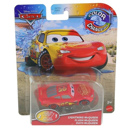 Тачки - Disney меняющая цвет машинка Молния Маккуин GNY95