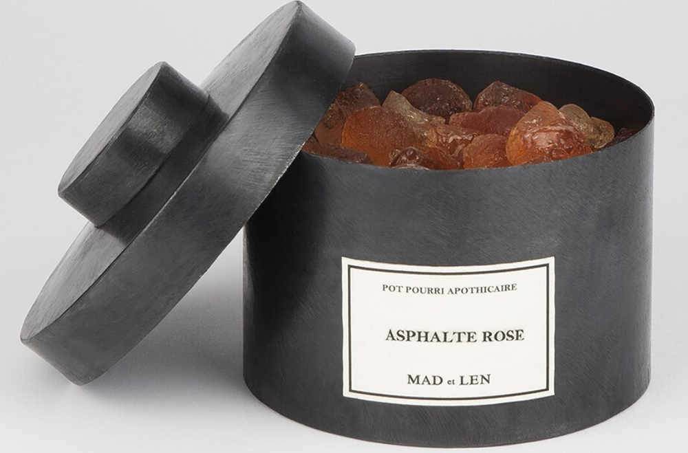 Камни ароматические Asphalte rose MAD et LEN янтарь/black