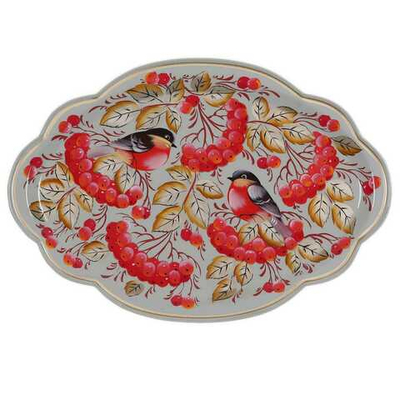 Zhostovo metal tray A11D210725130