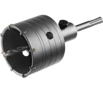 Коронка СИБИН по бетону SDS-Plus в сборе 73 мм