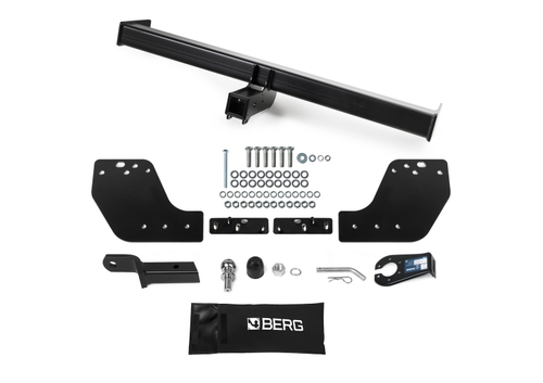 Фаркоп с электр. Smart, Great Wall Poer King Kong 2023-, шар E, 2800/100 кг, F.2013.002, Berg (паспорт, сертификат)