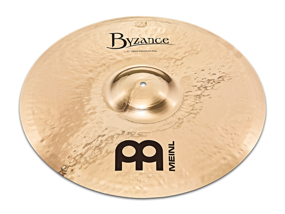 B22HHR-B Byzance Brilliant Heavy Hammered Ride Тарелка 22", Meinl