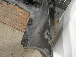 Бампер задний Toyota Land Cruiser 200 15-21 Б/У Оригинал 521596A929