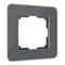 Рамка Werkel Elite на 1 пост графит W0012440 4690389180675