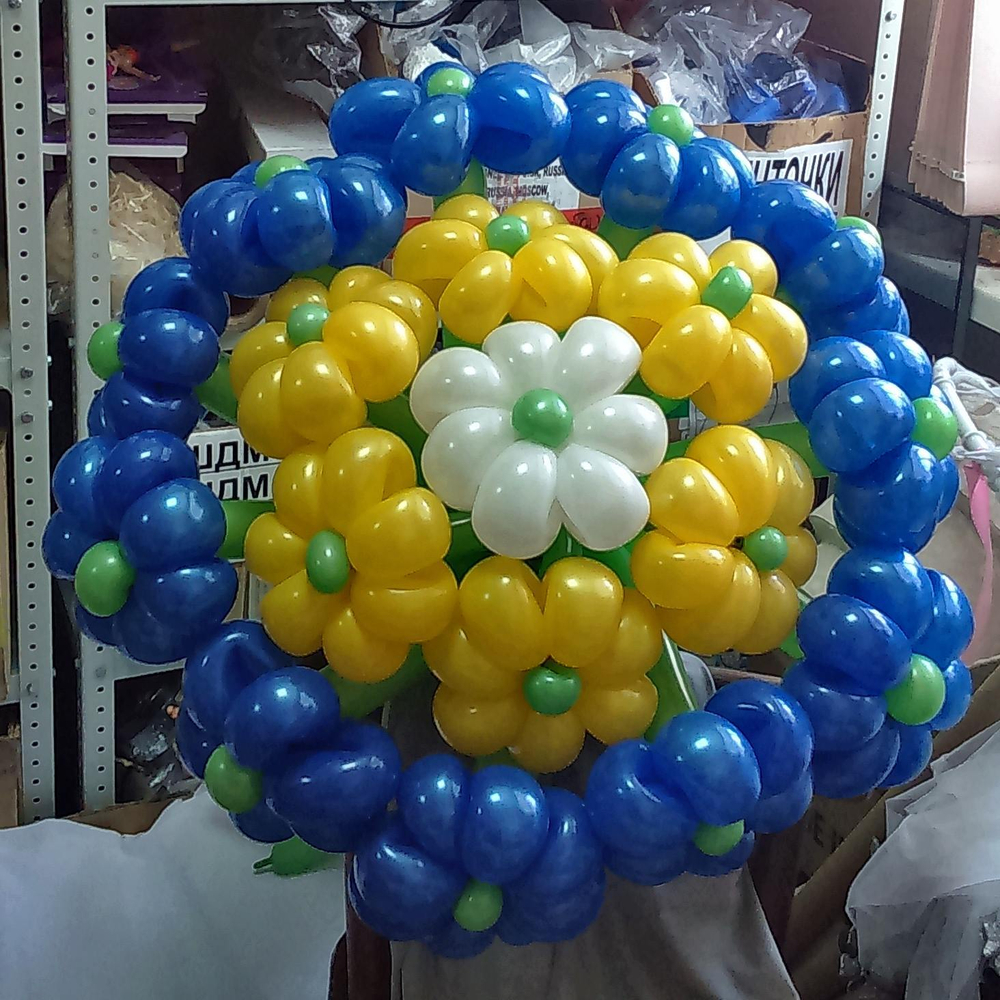 Букет из ромашек 001 ГИГАНТ