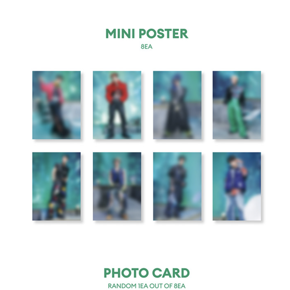 Мерч ATEEZ GOLDEN HOUR : Part.5 - L-HOLDER PHOTO SET (Набор с папкой)