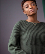 Описание по вязанию пуловера спицами "Raglan"