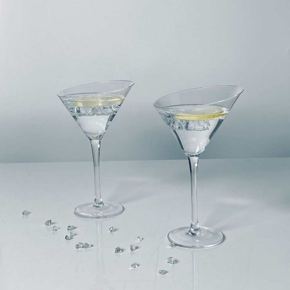 Lenardi 588-707 Набор из 2 бокалов для мартини 145мл в под.уп.(х12)Стекло