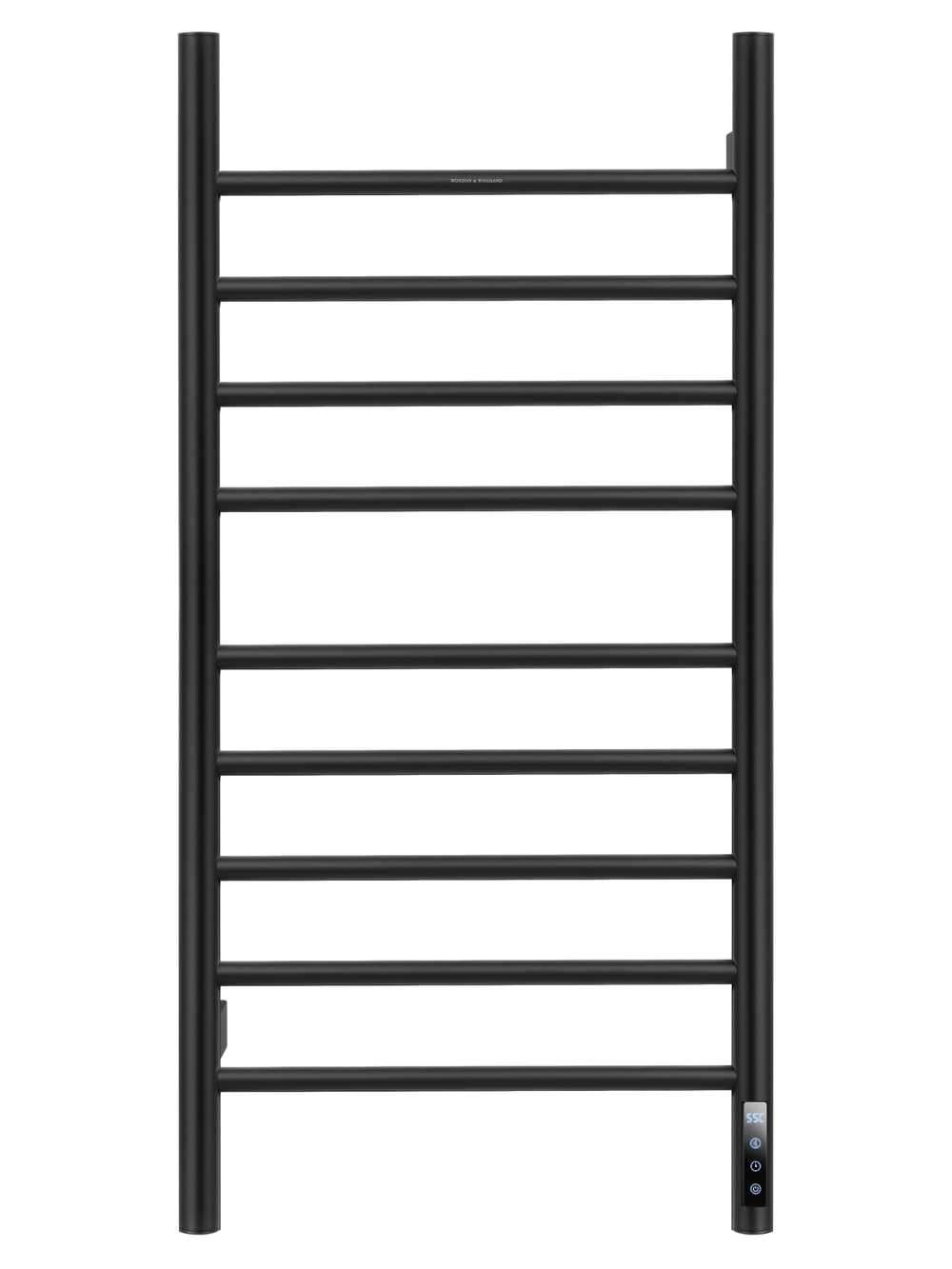 Полотенцесушитель электрический WONZON & WOGHAND BONN, Черный матовый (WW-AL409-MB)