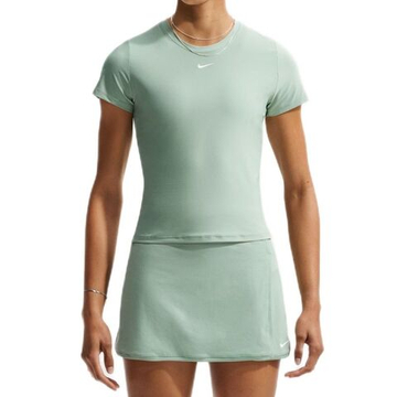 Женская теннисная футболка Nike Victory Dri-Fit Short Sleeve Tennis - steam/white