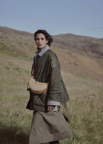 Сумка Polene Numero Dix EDITION DUO TAUPE CANVAS