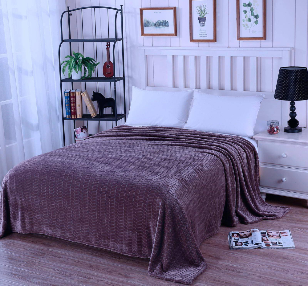 Плед 220x240 Sofi De MarkO Орфей сиреневый