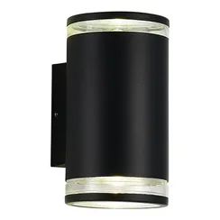 SL9009.401.02 Светильник уличный настенный ST-Luce черный/белый GU10 2*50W TUBO