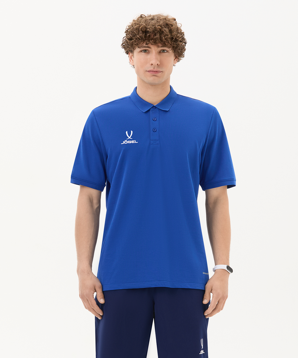 Поло JÖGEL PREMIER PerFormDRY CVC Polo, синий
