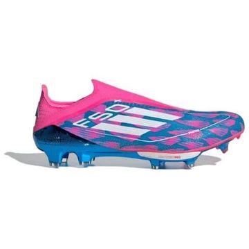 Бутбольные ботинки Adidas F50 - это низкие ботинки для Голубых и розовых Юнисекс