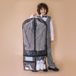 Детский чехол с карманами 110х50, влагостойкий. Never give up