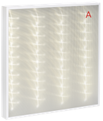 Светильник LED-панель ДВО 1001A 30Вт 4000К IP40 595х595мм микропризма БАП 3ч LIGHTING PRO IEK