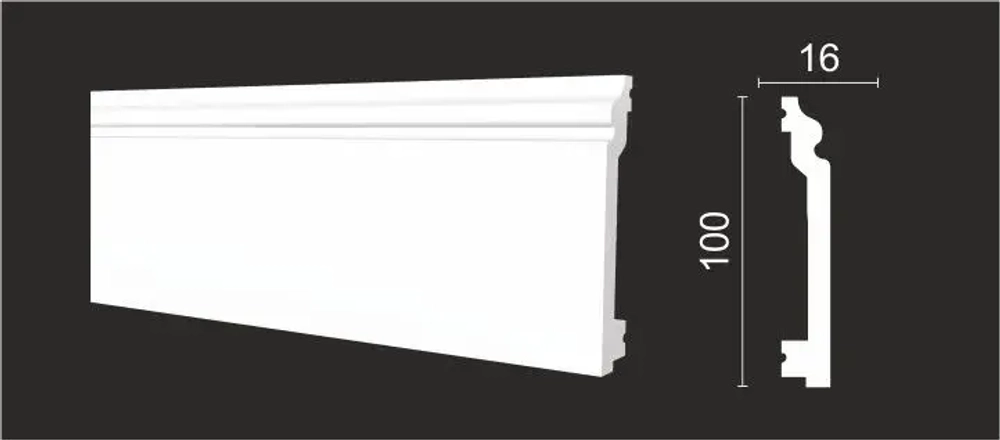 Плинтус гибкий DD701F