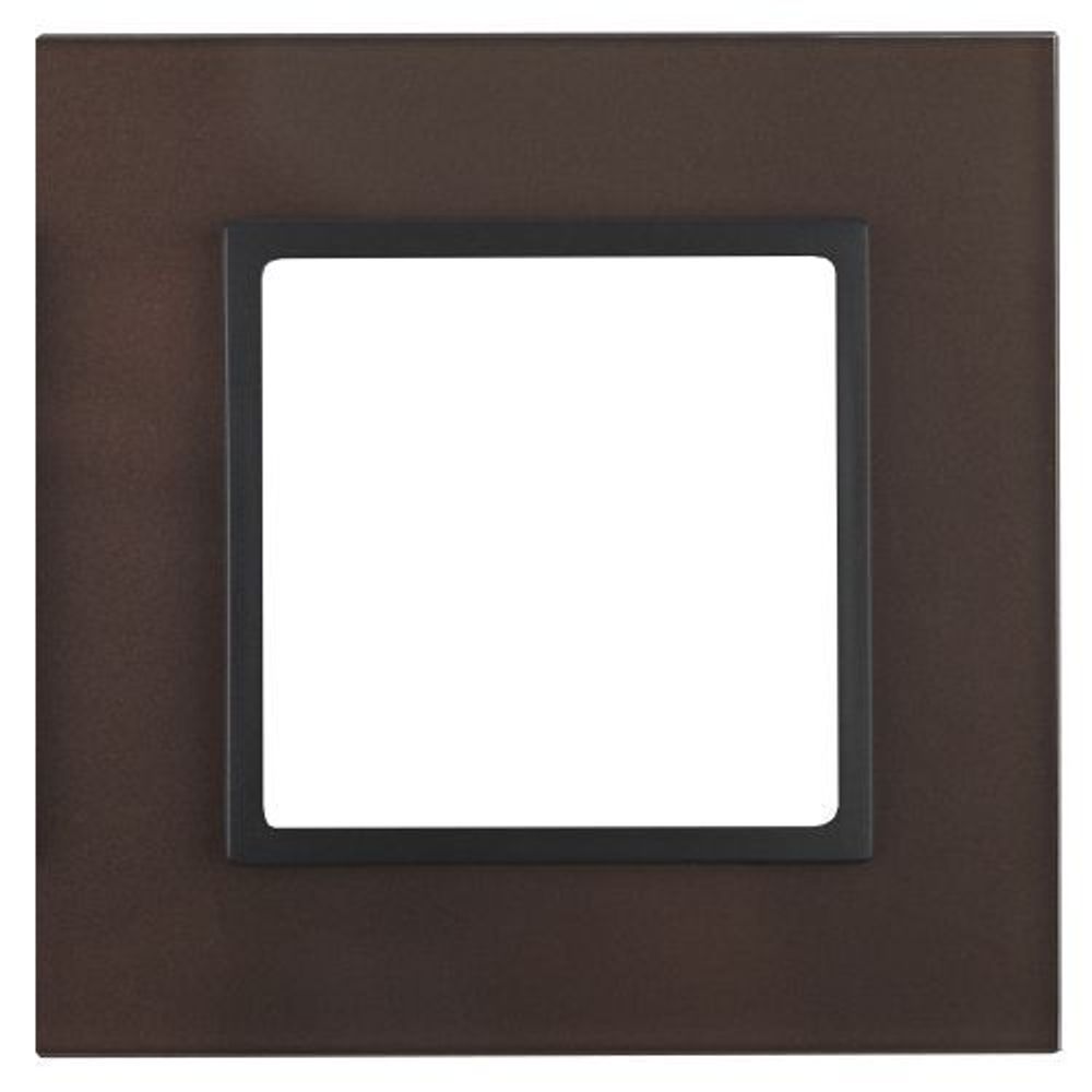 Рамка 1-м 14-5101-13 стекло Elegance бронза+антрацит ЭРА Б0034475 Рамка 1-м 14-5101-13 стекло Elegance бронза+антрацит ЭРА Б0034475
