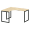 Метал Систем Куатро Стол криволинейный левый на О-образном м/к 40БО.СА-3 (L)