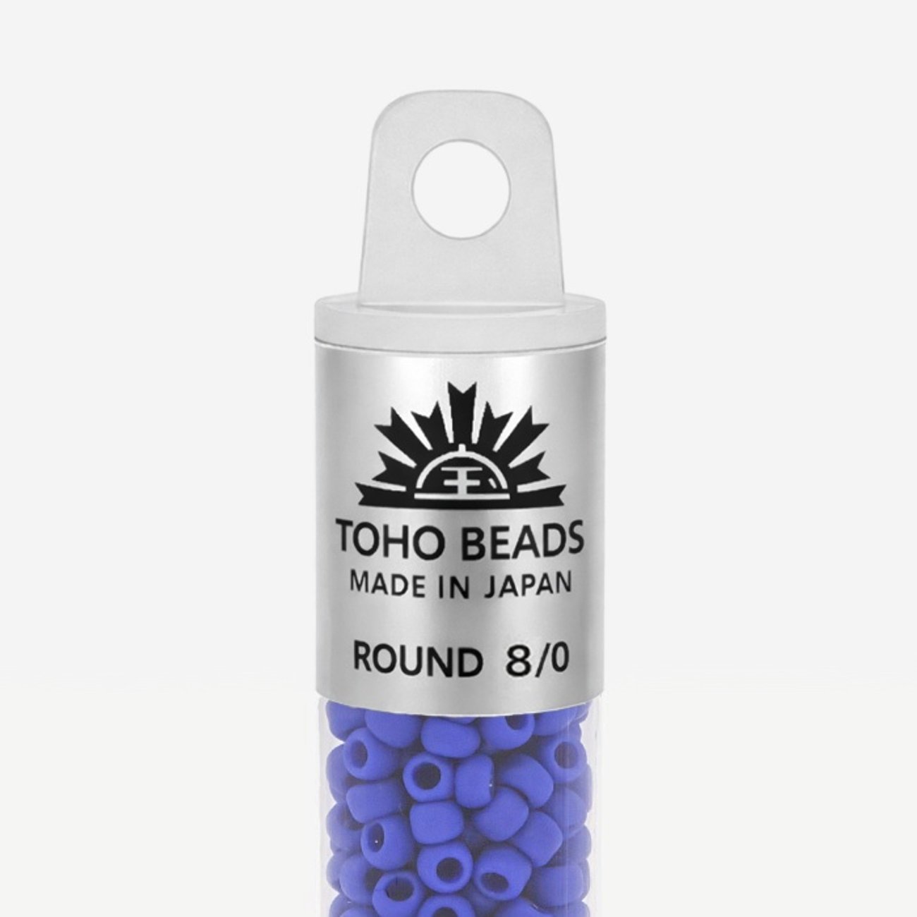 Японский бисер TOHO Round 8/0 (№48F), непрозрачный матовый