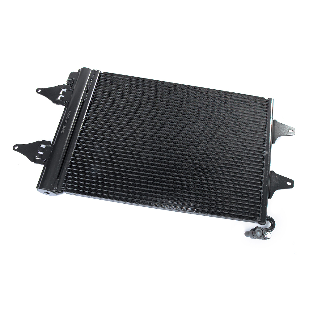 Радиатор кондиционера SKODA Fabia/VW Polo 01 mot.1,2/1,4/1,6L/1,9SDI GANZ GIC06084
