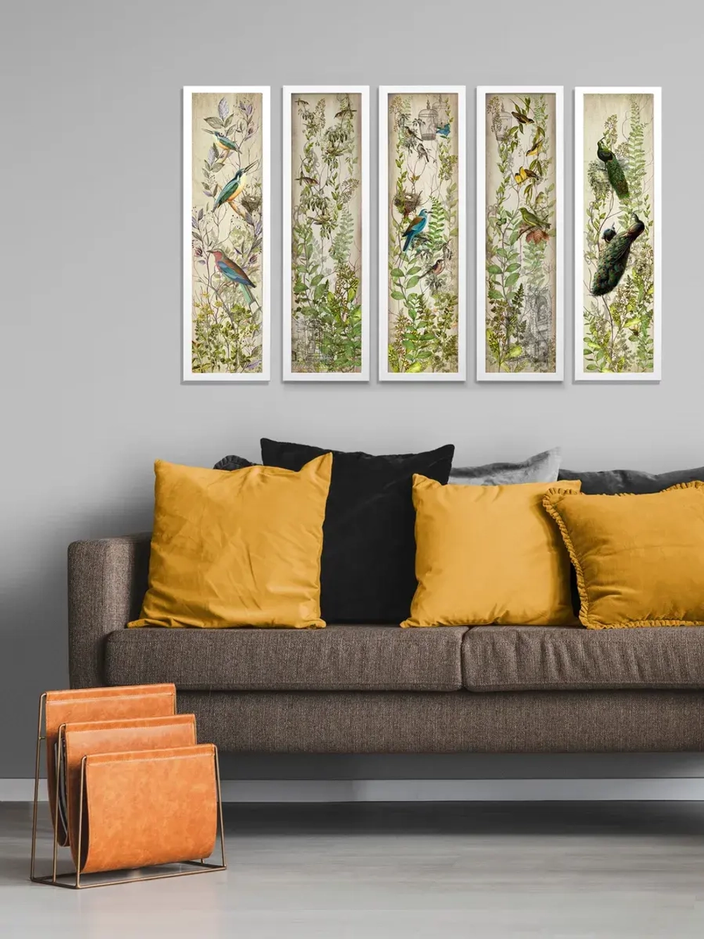 Картина на стену интерьерная большая 21*73 см