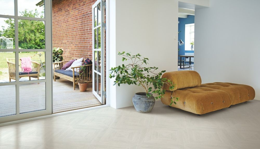 Chevron 12 pro Дуб морозный патинированный, 1,426 м²