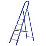 Стремянка, 6 ступеней, стальная, Россия// Сибртех 97846