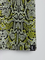 Футболка для девочки оверсайз, принт питон