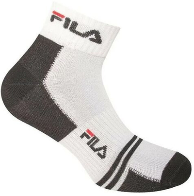 Теннисные носки Fila Unisex Quarter Multisport Socks 3P - black/white