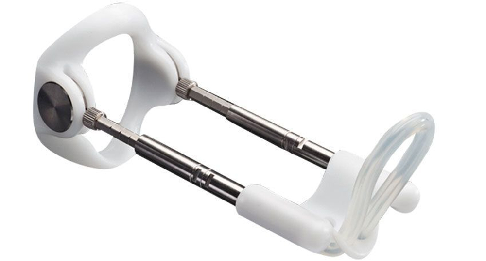 Устройство для увеличения пениса Proextender (Цвет: белый с серебристым)