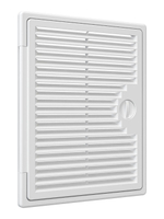 Люк Декофот ДФ накладной вентилируемый 200х250 пластик EVECS