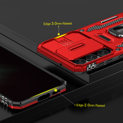 Чехол Safe Case с кольцом и защитой камеры для Samsung Galaxy S25+