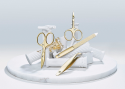 Zwilling Premium Gold - маникюрные ножницы, 1 шт.