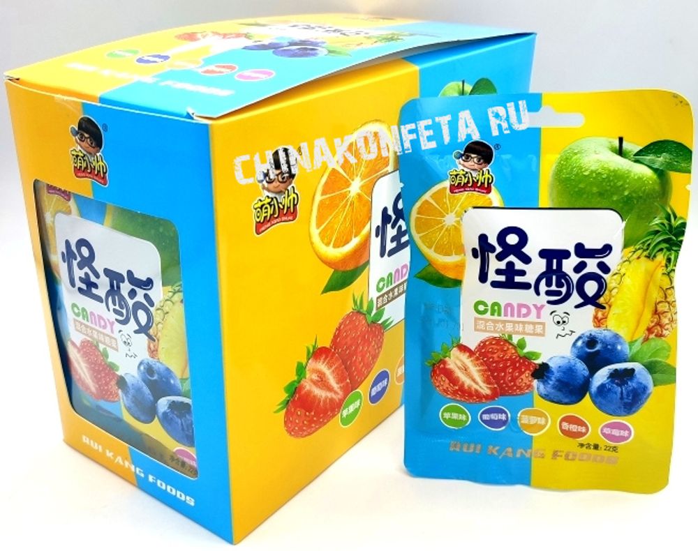 Конфеты MENG XIAO SHUAI CANDY 5 вкусов, скидка