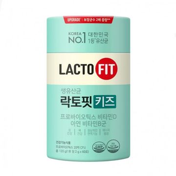 Lacto-Fit Детский коктейль-синбиотик на основе живых лактобактерий - Kids Chong Kun Dang 60 шт
