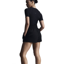 Женские теннисные шорты Nike Sportswear Phoenix Fleece - black/sail