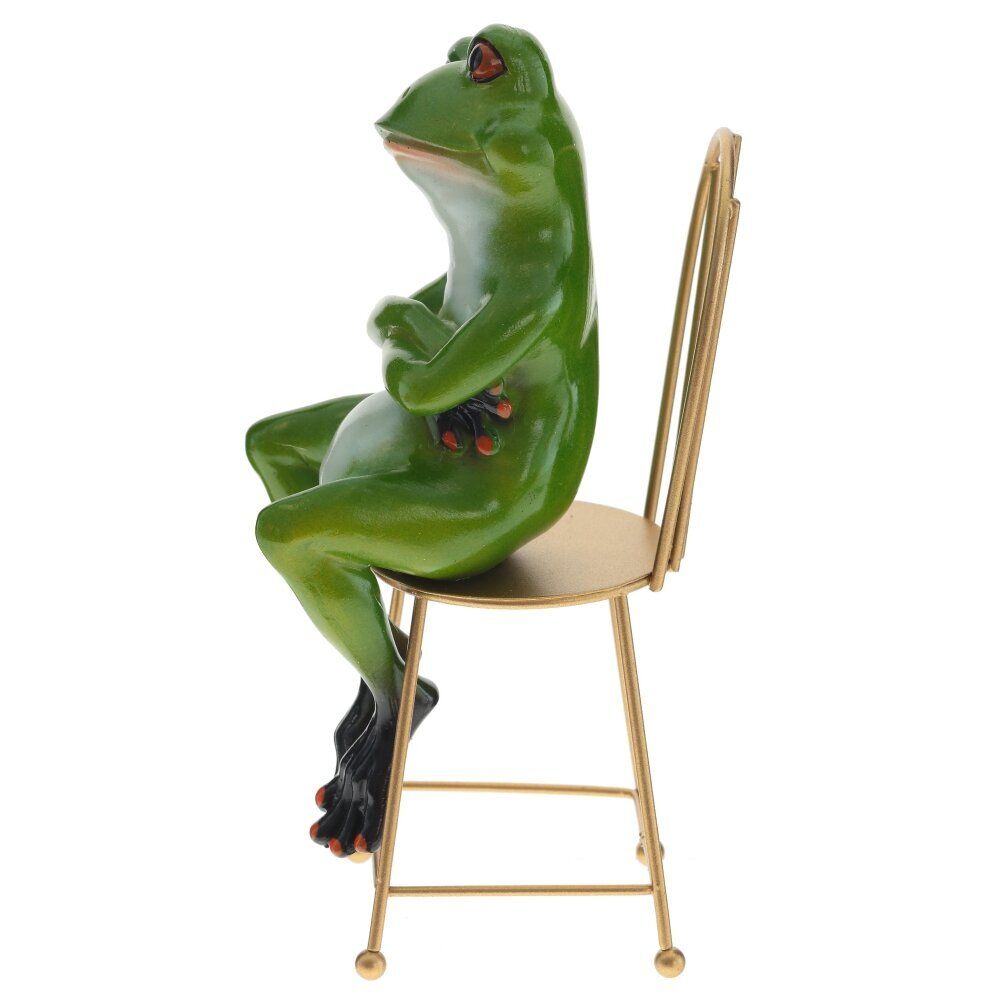 GAEM Фигурка декоративная "Лягушка", L7 W9 H17,5 см
