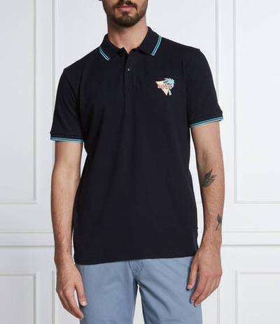 поло pepatch BOSS ORANGE - темно-синий(50466720)