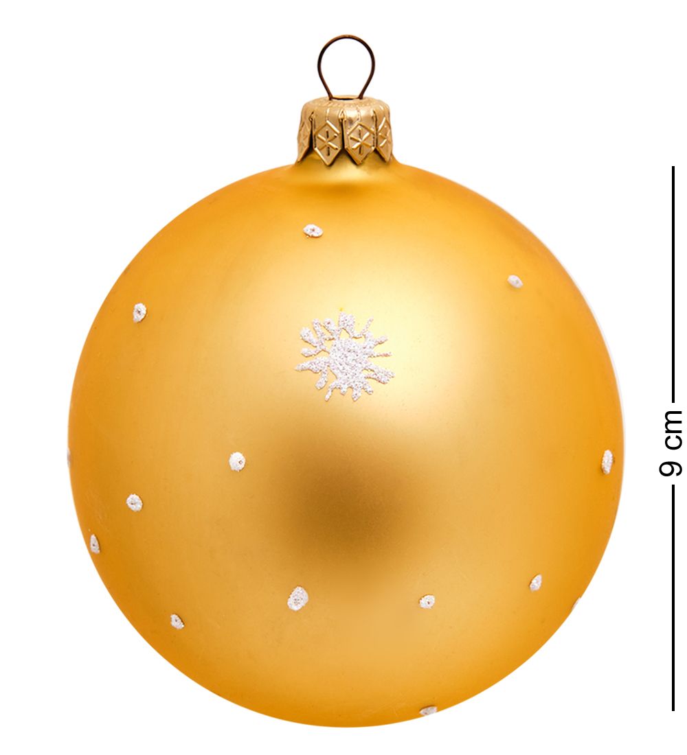 Элита НФШ-1330/2 Ел. украшение Шар «Конь в новогоднем колпаке» 90 мм