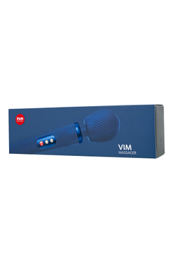 Мощнейший мибромассажер FF VIM VIBRATING WAND, синий.