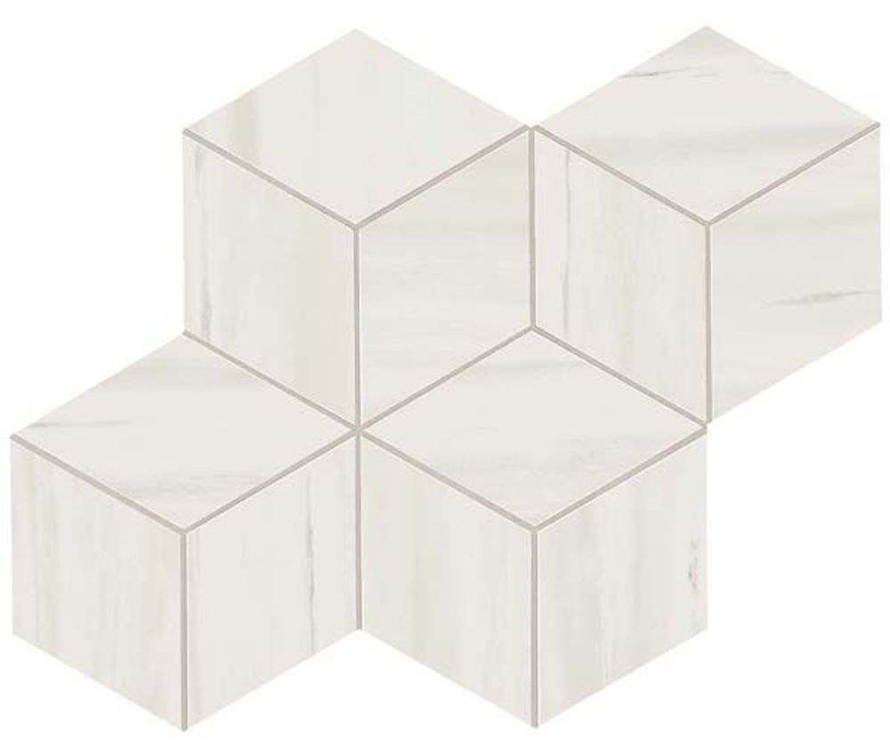 Мозаика Керамогранит Marvel Stone Bianco Dolomite Mosaico Esag. LAPP.